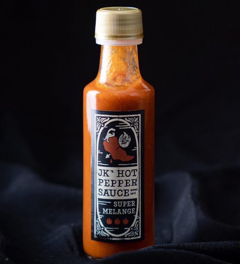 Super Melange Sos, Jks hot pepper sauce